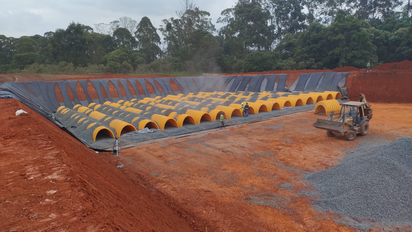 Drenagem Profunda — obra 7