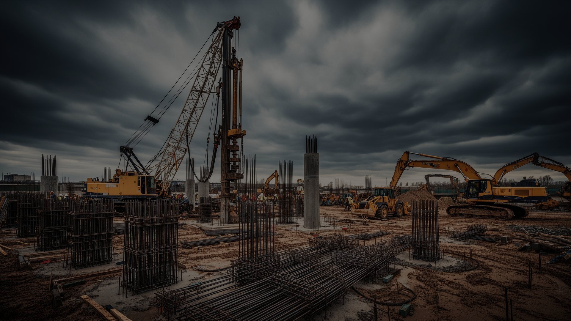 Obra de infraestrutura da AS Engenharia