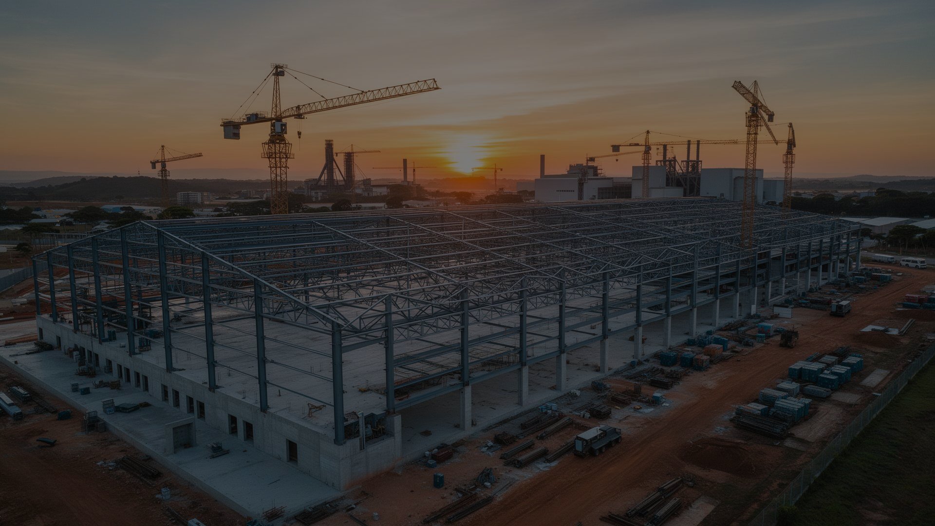 Obra de infraestrutura da AS Engenharia